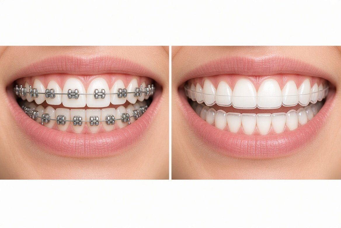 Braces vs Invisalign Fremont